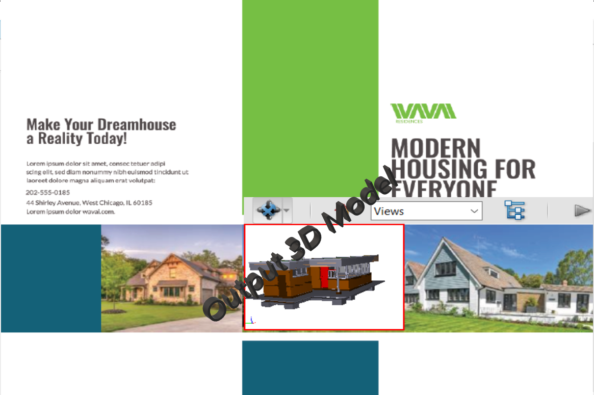 How To Embed 3D Model To Existing PDF Vision Workplace